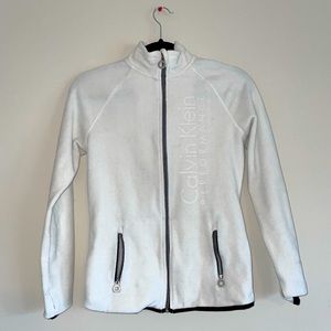 Calving Klein Zip-Up Sweater (M)